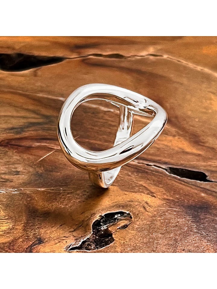 Eclat d'Argent Srebrny pierścionek rozmiar: 50