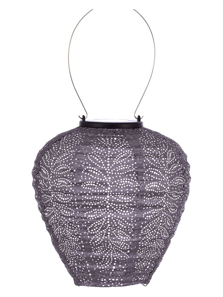 Lumiz Lampion solarny LED "Folia Balloon" w kolorze fioletowym - wys. 20 x Ø 20 cm rozmiar: onesize