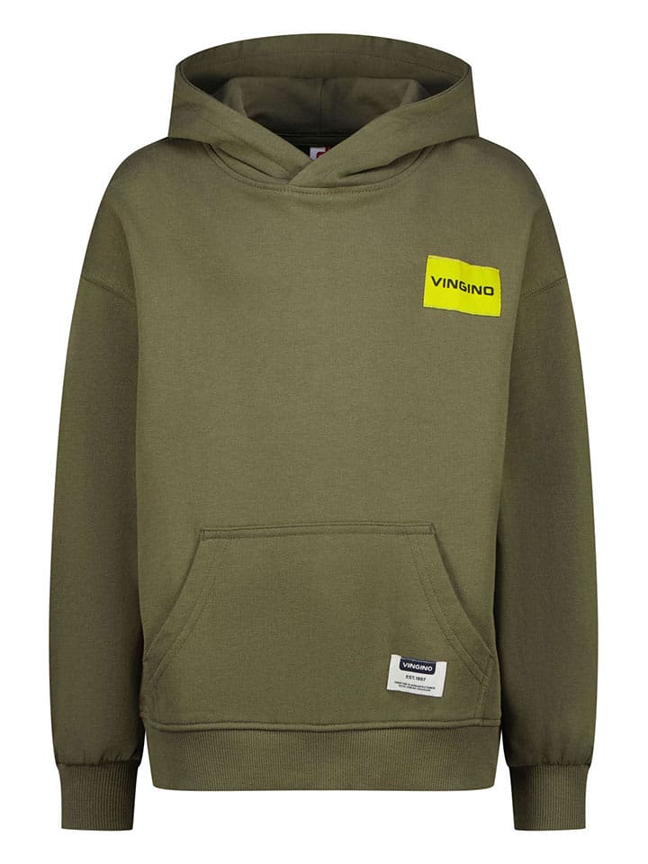Vingino Bluza "Neston" w kolorze khaki rozmiar: 164