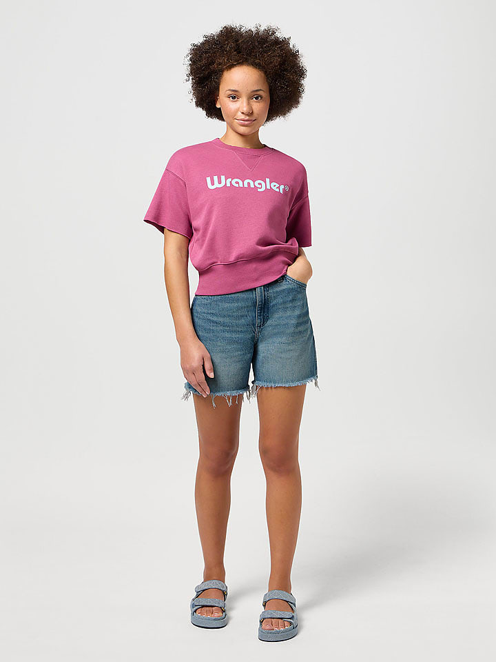 Wrangler Szorty dżinsowe w kolorze niebieskim rozmiar: W29