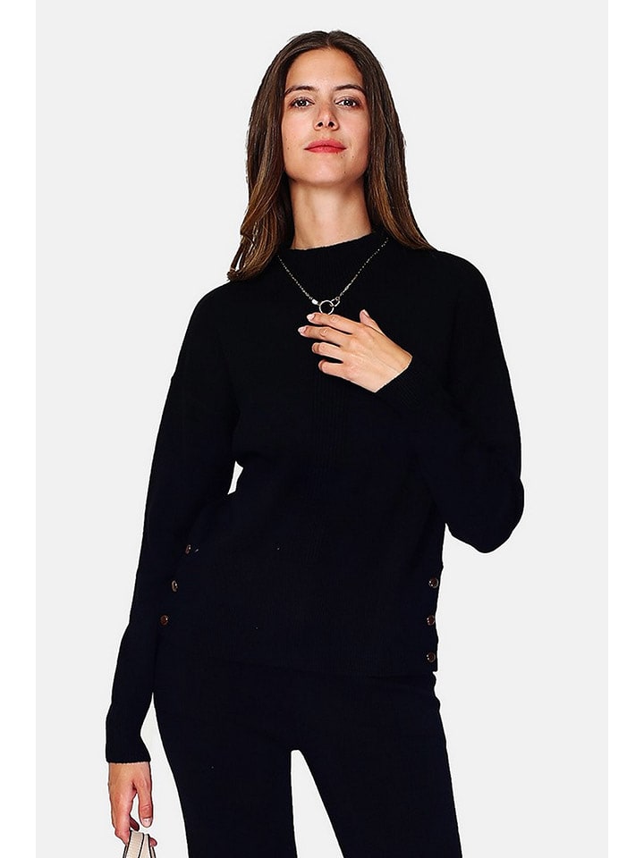 William de Faye Sweter w kolorze czarnym rozmiar: 42