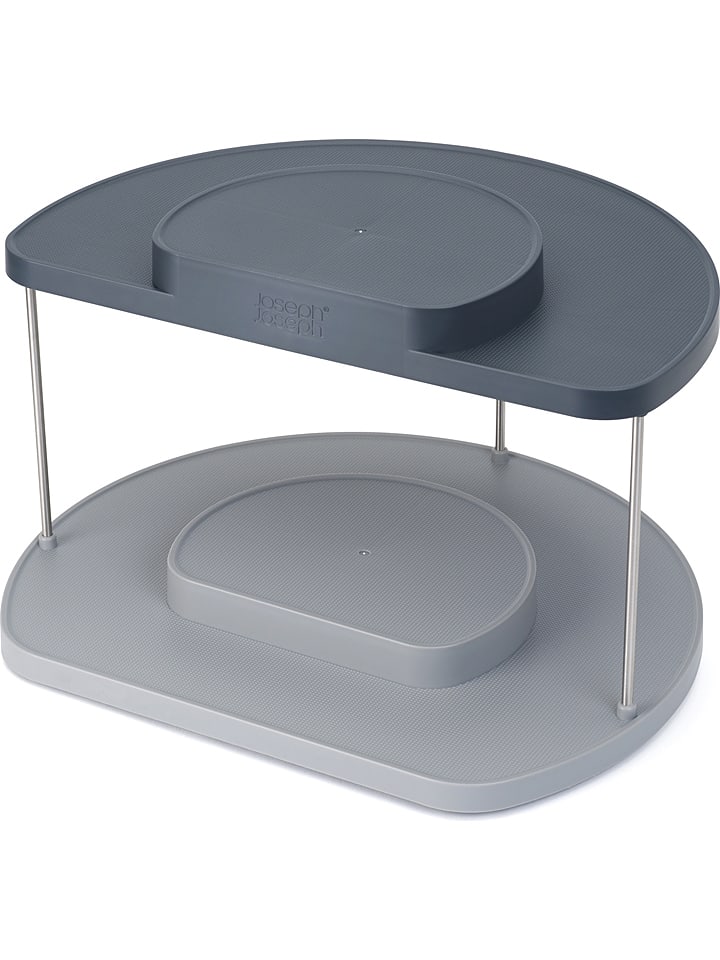 JosephJoseph Organizer w kolorze szaro-antracytowym na regał - 33 x 20 x 28 cm rozmiar: onesize