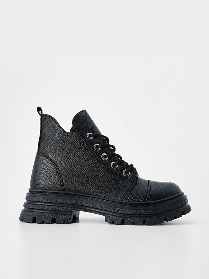 trendyol Botki w kolorze czarnym rozmiar: 36