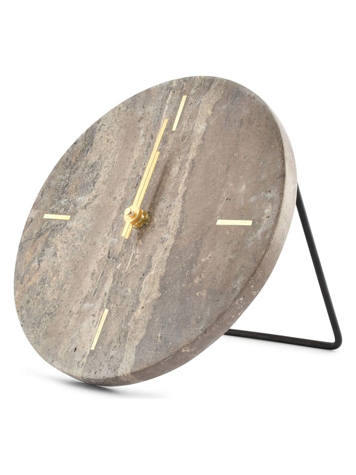 Salt and Pepper Zegar stołowy "Zone" w kolorze szarym rozmiar: onesize