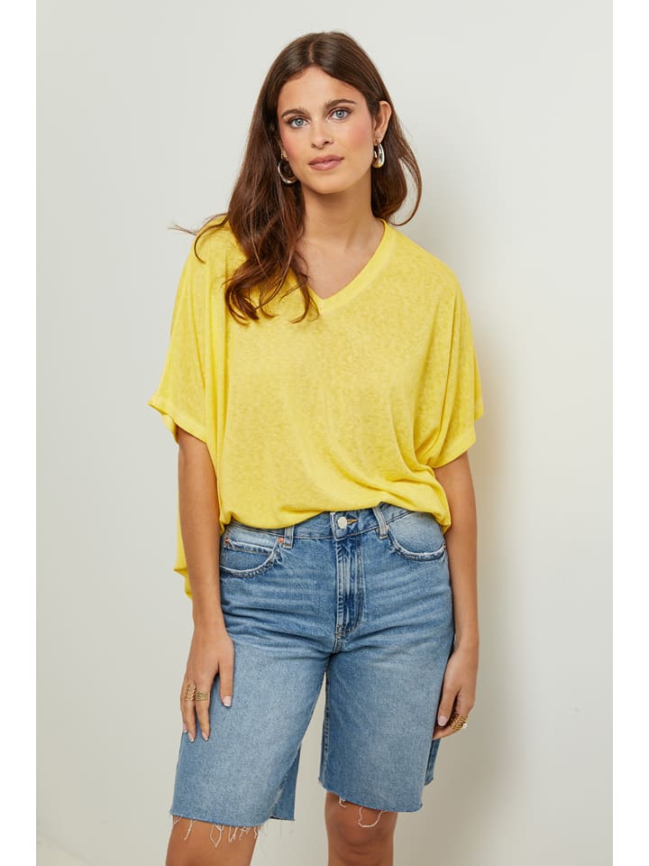 Lin Passion Tunika w kolorze żółtym rozmiar: 40/42