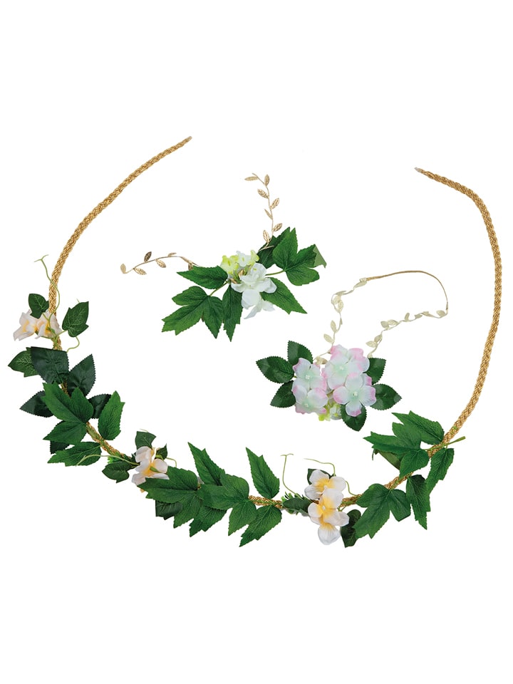 Party x People 3-częściowy zestaw w kolorze zielonym rozmiar: onesize