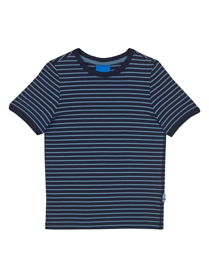 finkid Koszulka "Renkaat" w kolorze granatowym rozmiar: 90/100