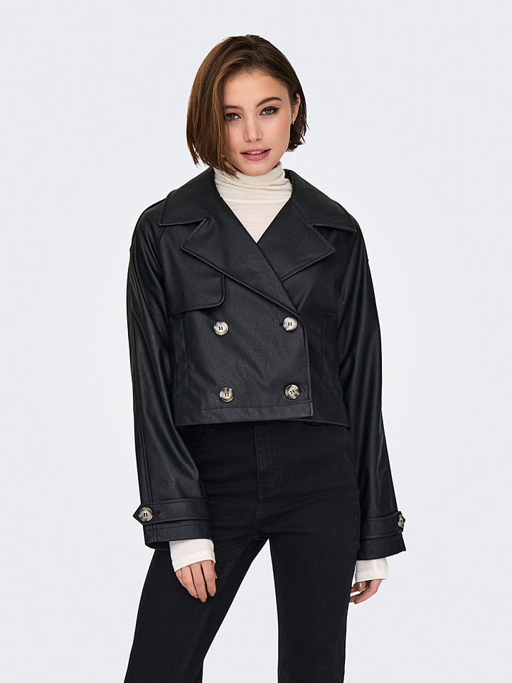 ONLY Kurtka przejściowa w kolorze czarnym rozmiar: L