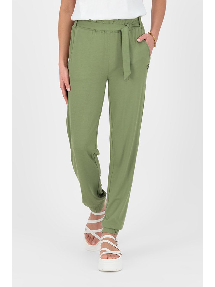 alife and kickin Spodnie w kolorze zielonym rozmiar: S