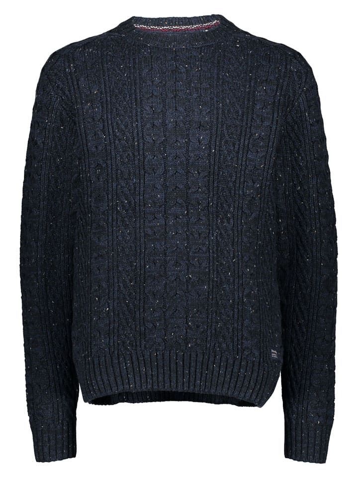 Petrol Industries Sweter w kolorze granatowym rozmiar: XL