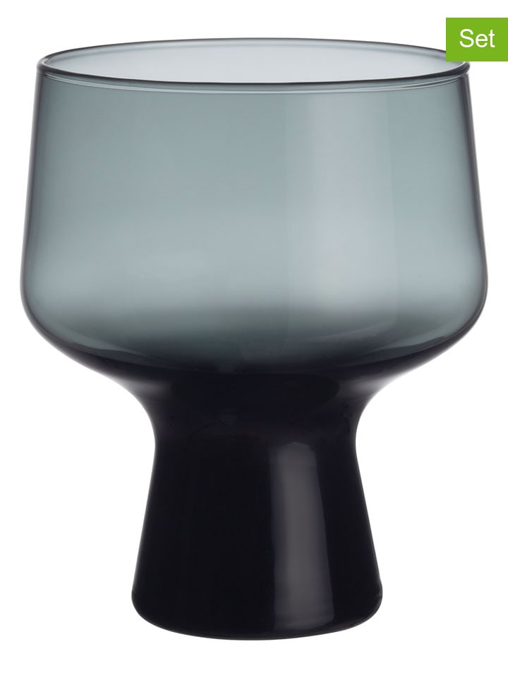 iittala Kieliszki (2 szt.) "Solare" w kolorze szarym - 290 ml rozmiar: onesize