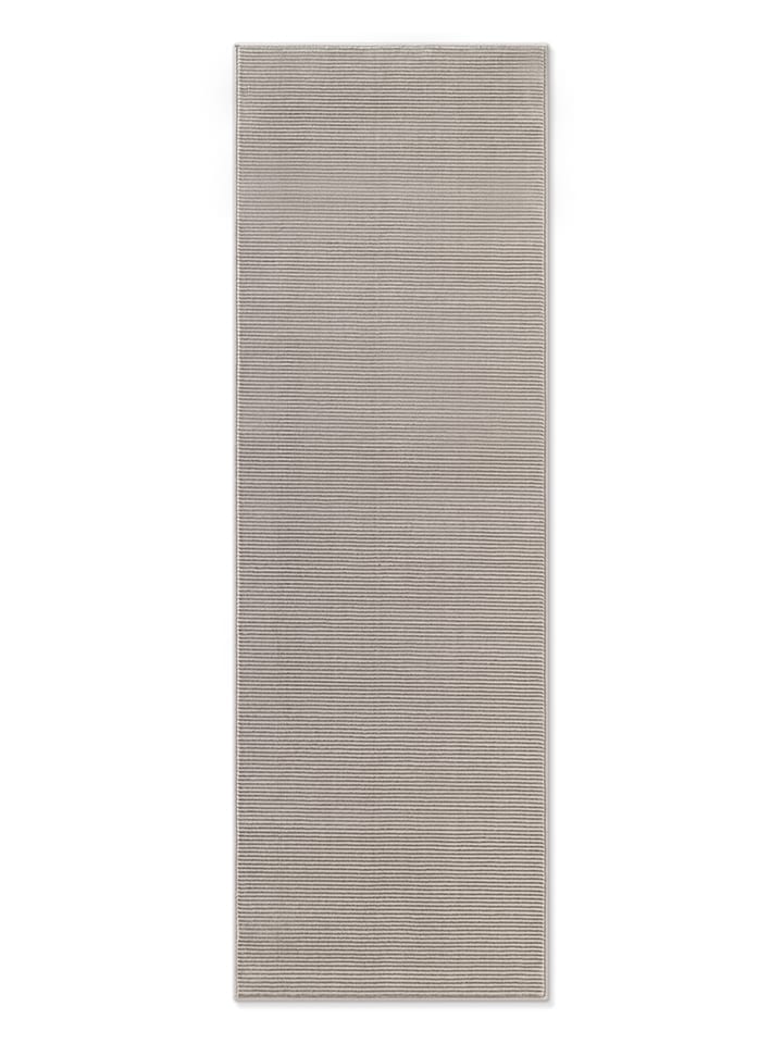 Elle Decoration Dywan "Perles" w kolorze kremowo-szarym rozmiar: 80x240 cm