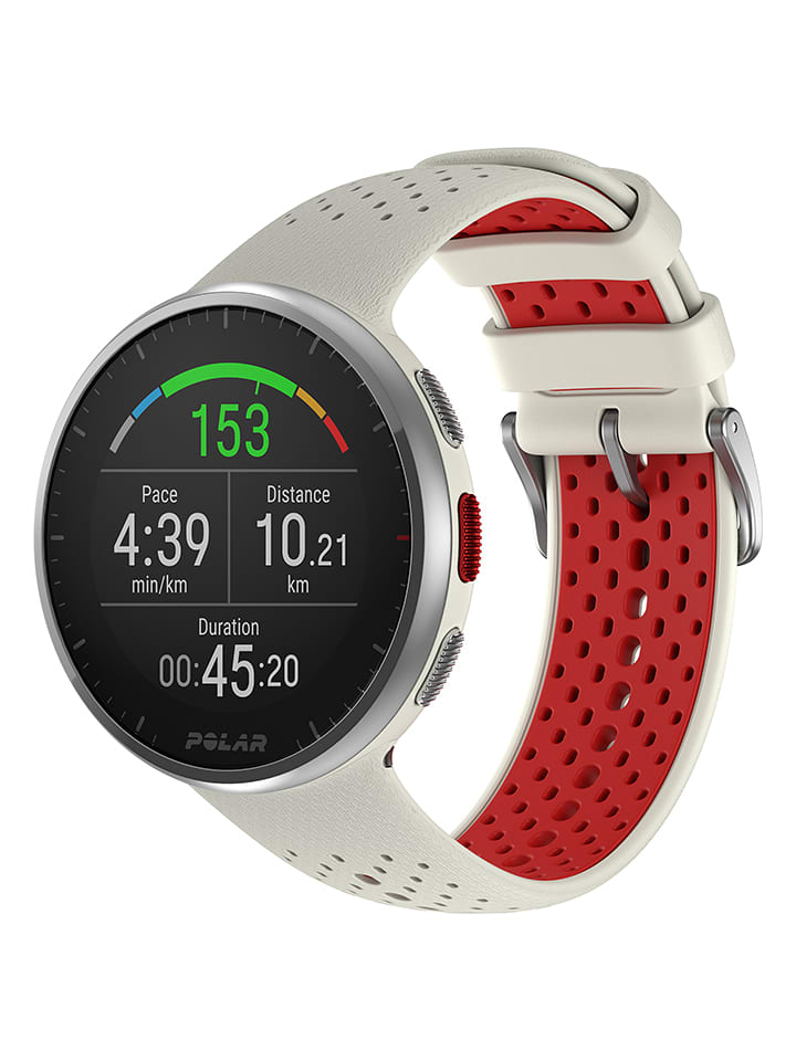 Polar Zegarek fitness ''Pacer Pro'' w kolorze beżowo-czerwonym rozmiar: onesize