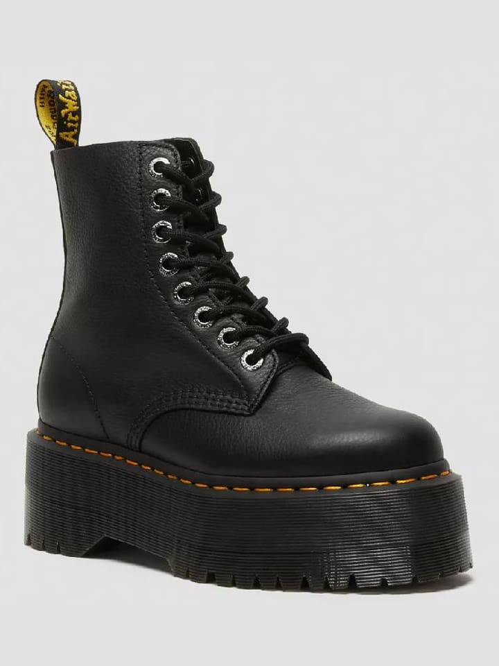 Dr. Martens Skórzane botki w kolorze czarnym rozmiar: 39