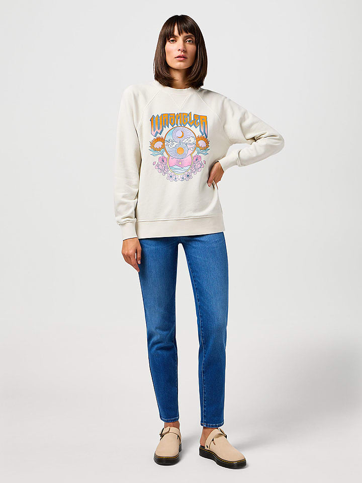 Wrangler Bluza w kolorze kremowym rozmiar: XXL