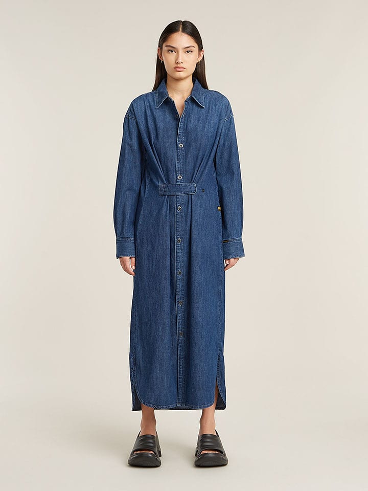 G-Star Sukienka dżinsowa w kolorze granatowym rozmiar: XS