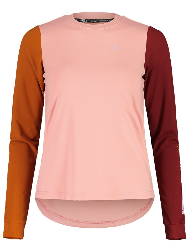 Maloja Koszulka funkcyjna "ErleM" w kolorze jasnoróżowym rozmiar: XS