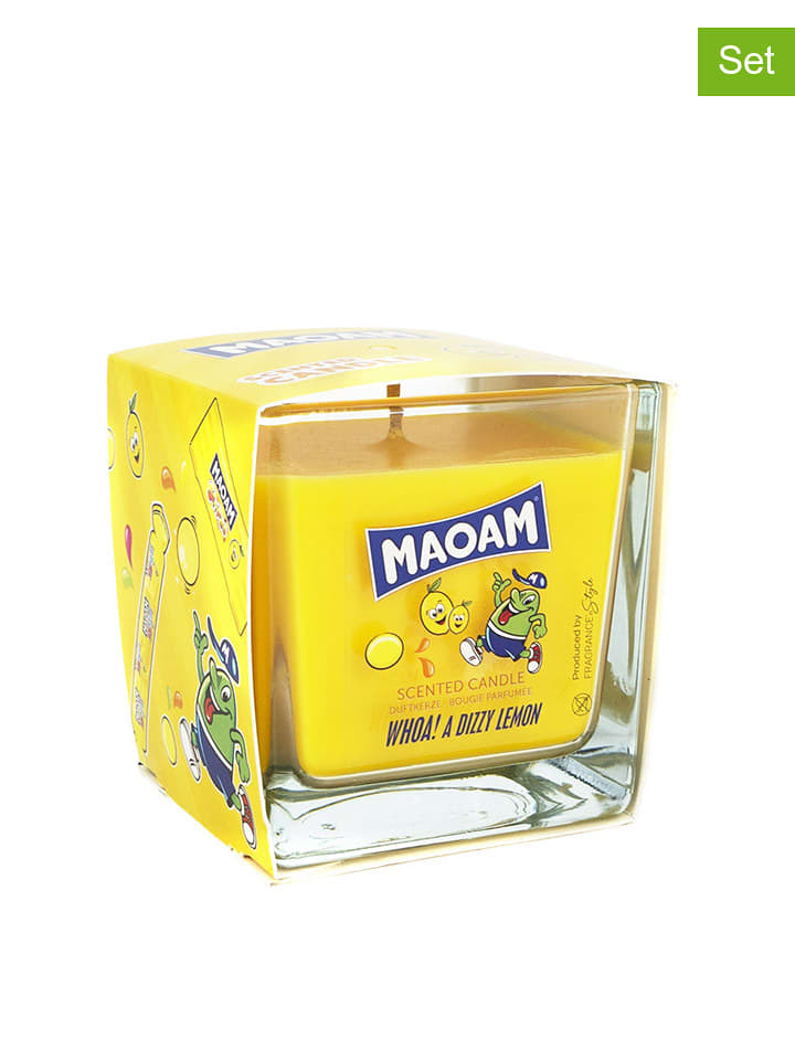 Haribo Świece zapachowe (2 szt.) "Dizzy Lemon" - 2 x 200 g rozmiar: onesize