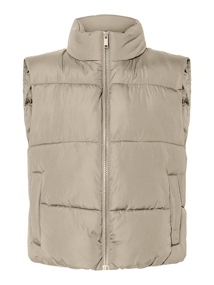 Pieces Kamizelka "Pcbee" w kolorze beżowym rozmiar: M