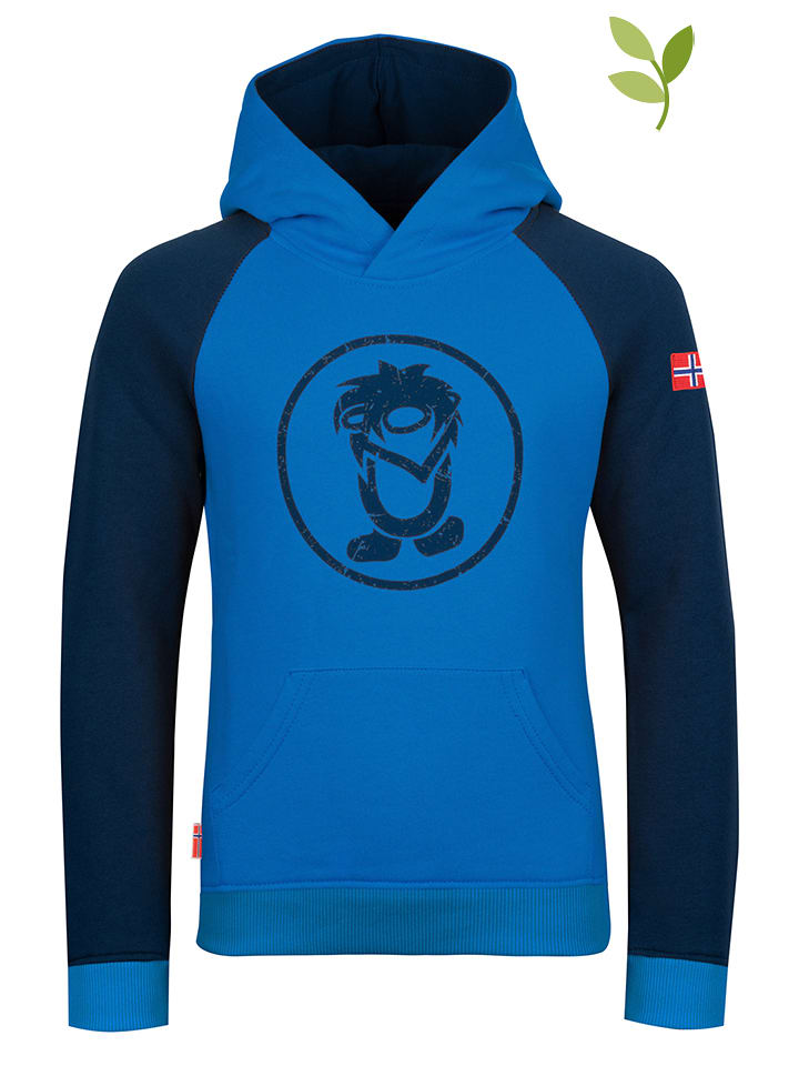 Trollkids Bluza "Stavanger" w kolorze niebiesko-granatowym rozmiar: 164