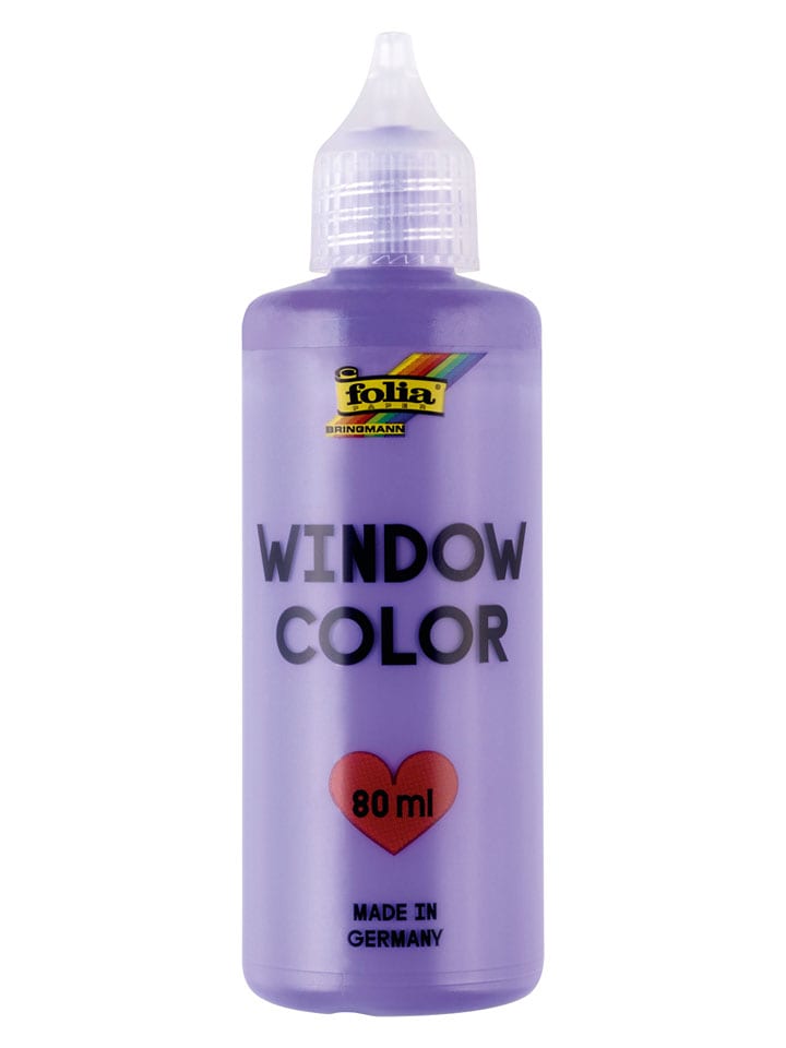 folia PAPER Farba witrażowa "Violet" - 6+ - 80 ml rozmiar: onesize