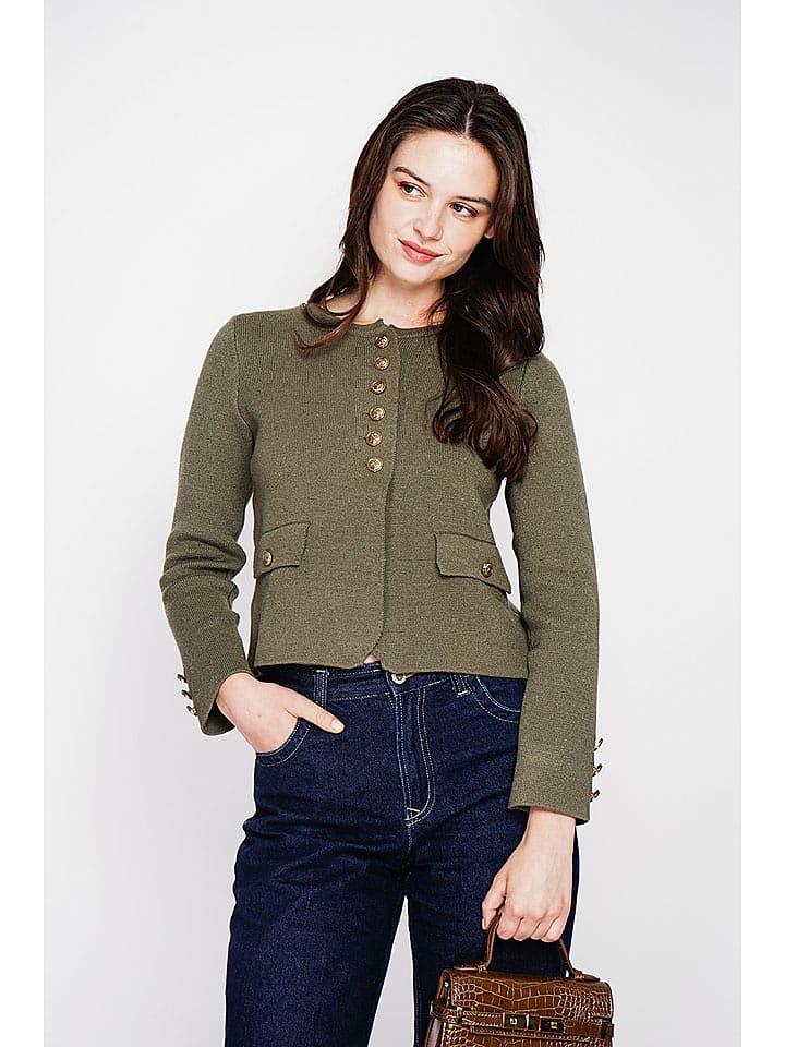 C& Jo Kardigan w kolorze khaki rozmiar: 40