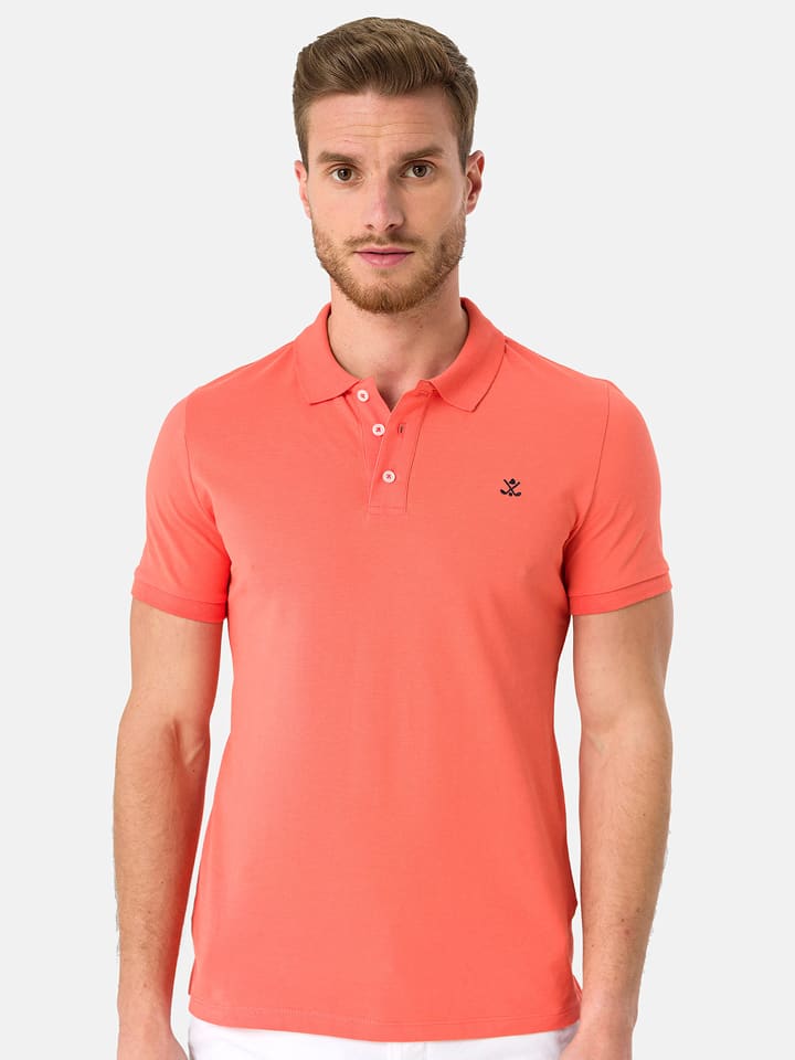 SIR RAYMOND TAILOR Koszulka polo w kolorze pomarańczowym rozmiar: XL