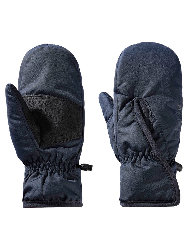 Jack Wolfskin Rękawiczki funkcyjne "Easy Entry" w kolorze granatowym rozmiar: 128