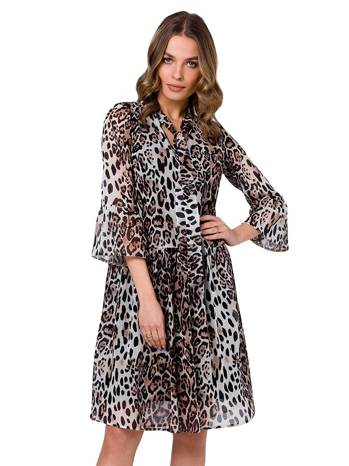 Stylove Sukienka w kolorze kremowym rozmiar: S