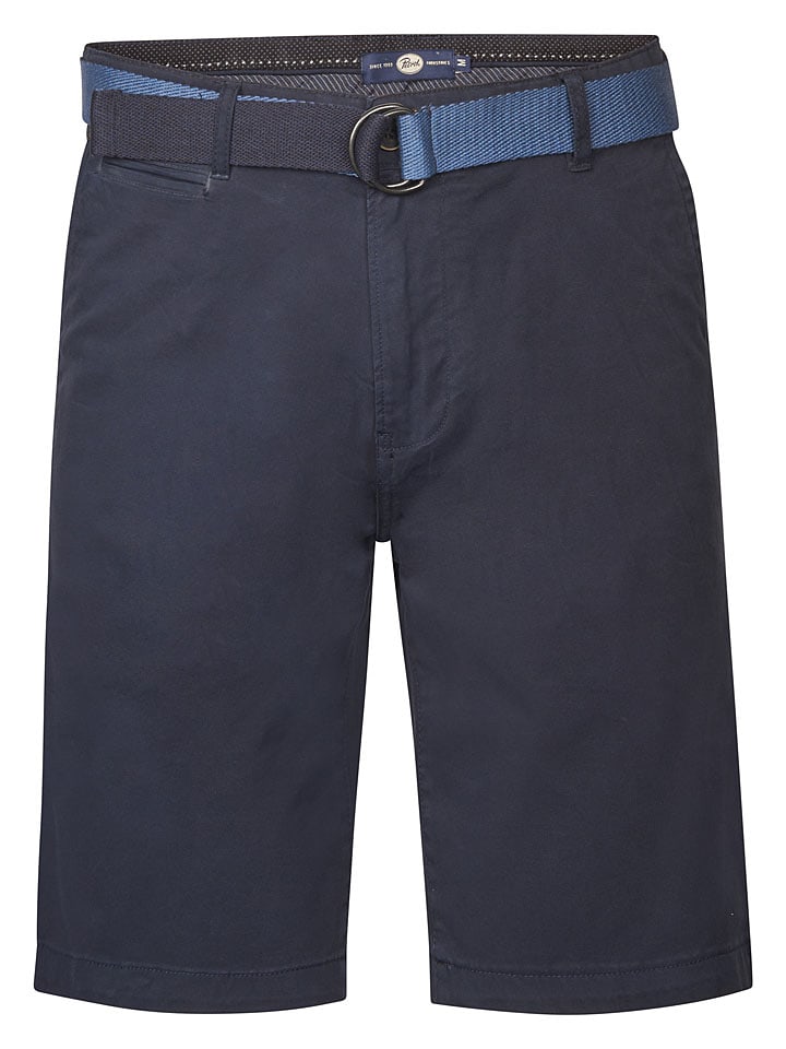 Petrol Industries Bermudy w kolorze granatowym rozmiar: XXL