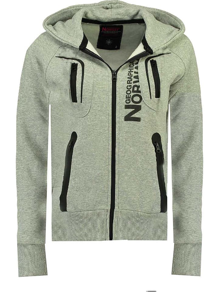 Geographical Norway Bluza "Gosepha" w kolorze szarym rozmiar: XL