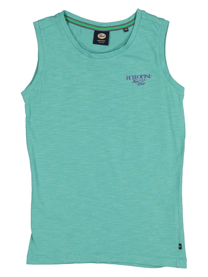 Petrol Industries Top w kolorze turkusowym rozmiar: 140