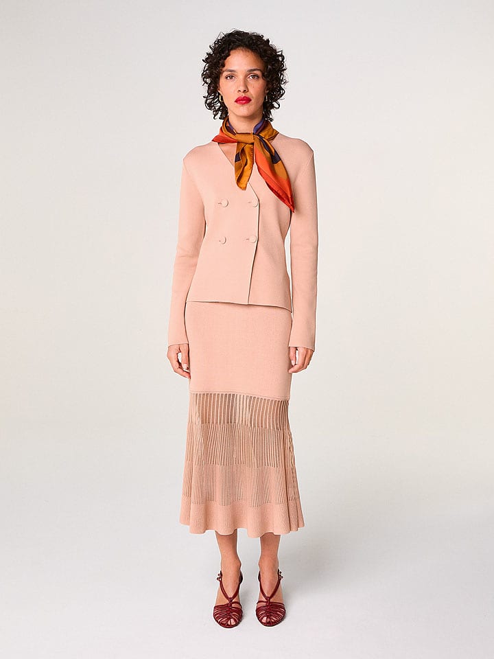 Rodier Kardigan w kolorze jasnoróżowym rozmiar: S