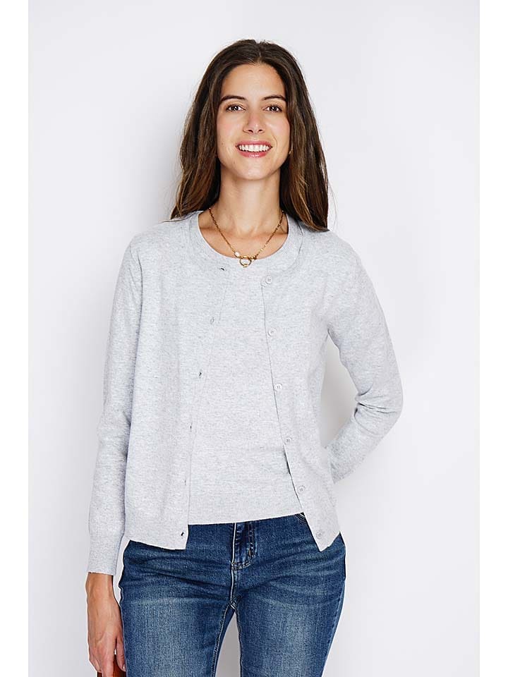 William de Faye 2-częściowy zestaw w kolorze jasnoszarym rozmiar: 40