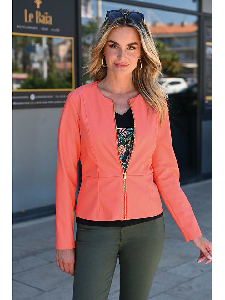 Bleu d'Azur Bluza "Andros" w kolorze pomarańczowym rozmiar: 36