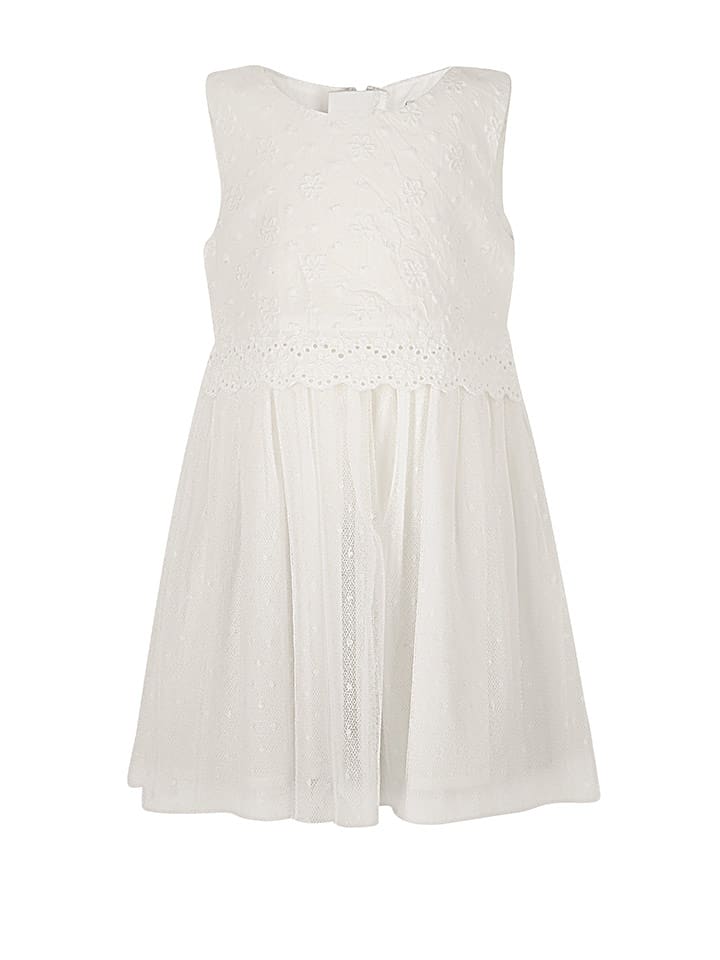 happy girls by Eisend Sukienka w kolorze kremowym rozmiar: 122