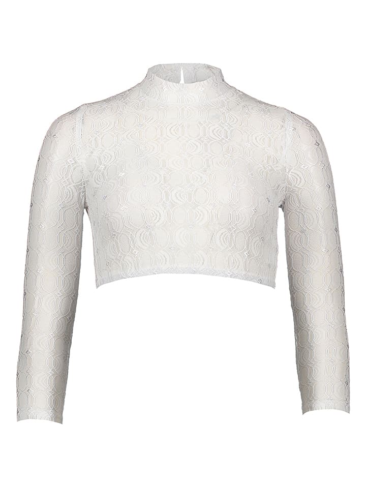 Heimatglück Bluzka "Hermine" w kolorze białym rozmiar: 34