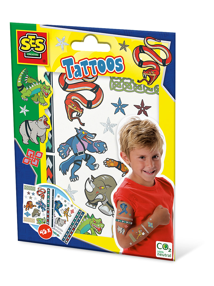 SES Zestaw tatuaży - 3+ rozmiar: onesize