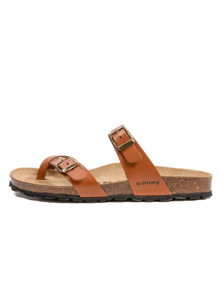 billowy Japonki w kolorze brązowym rozmiar: 41