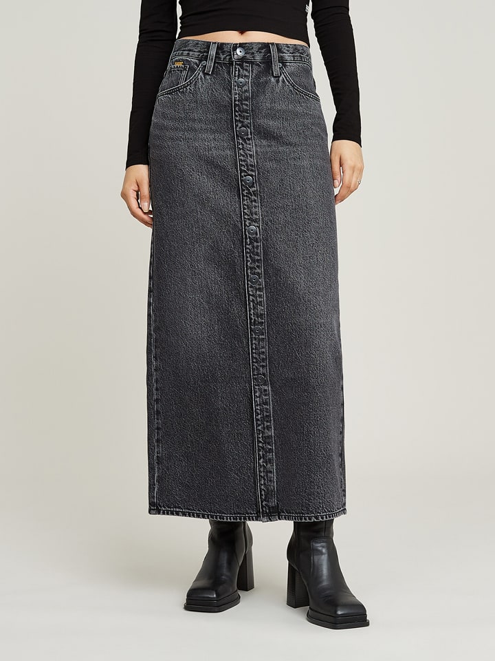 G-Star Spódnica dżinsowa w kolorze antracytowym rozmiar: W31