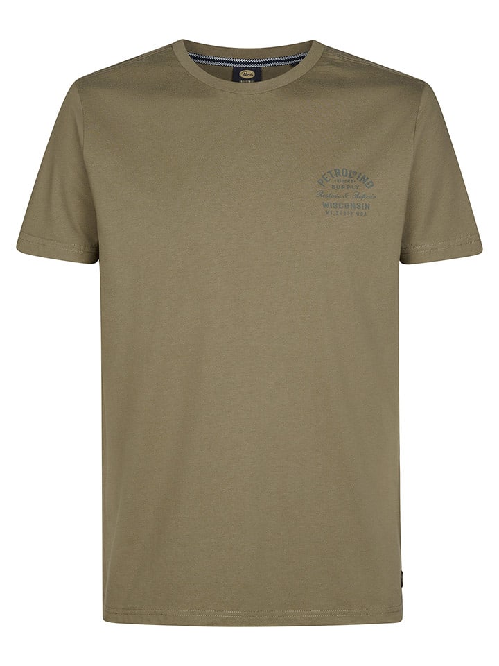 Petrol Industries Koszulka w kolorze khaki rozmiar: 3XL