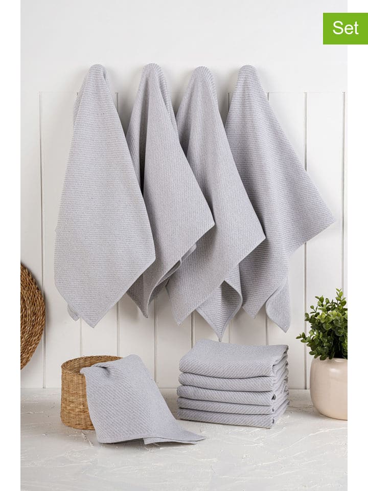 Mijolnir Ściereczki (10 szt.) w kolorze szarym do naczyń rozmiar: 43x76 cm