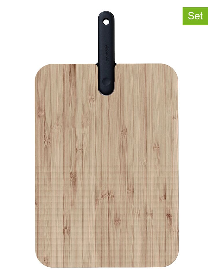 Trebonn 2-częściowy zestaw w kolorze czarno-jasnobrązowym rozmiar: onesize