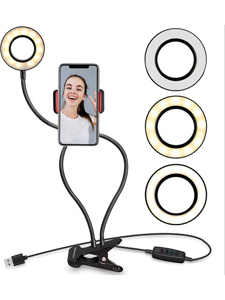 SmartCase Uchwyt LED w kolorze czarnym na smartfon rozmiar: onesize