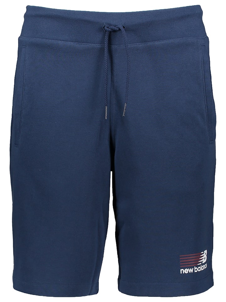 New Balance Szorty dresowe "Sport Core" w kolorze granatowym rozmiar: L