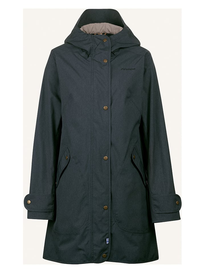 finside Kurtka funkcyjna "Onnimaa" w kolorze antracytowym rozmiar: 34