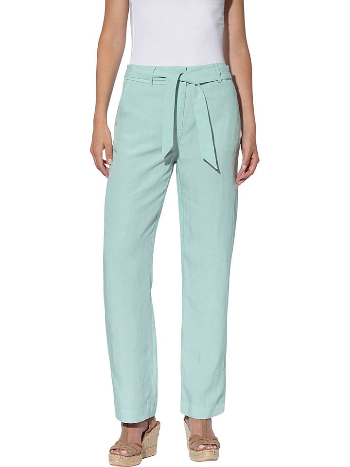 Heine Spodnie w kolorze miętowym rozmiar: 48