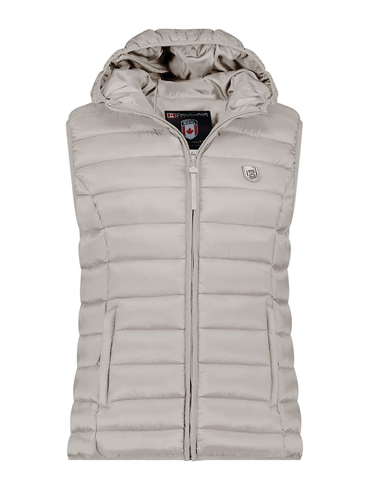 Canadian Peak Kamizelka pikowana "Vakitaleak" w kolorze szarym rozmiar: S