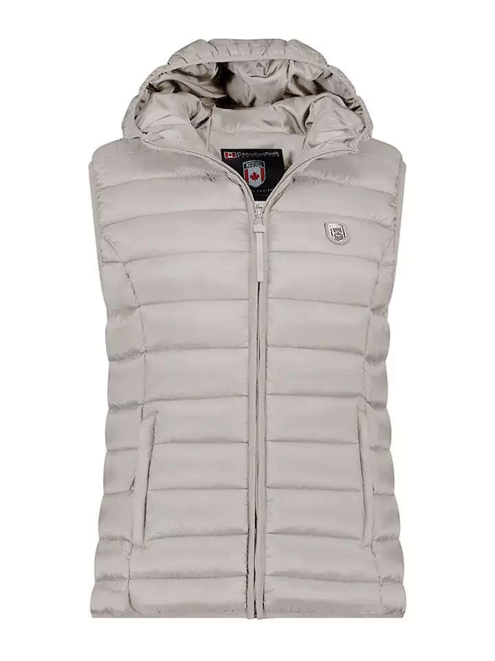 Canadian Peak Kamizelka pikowana "Vakitaleak" w kolorze szarym rozmiar: S