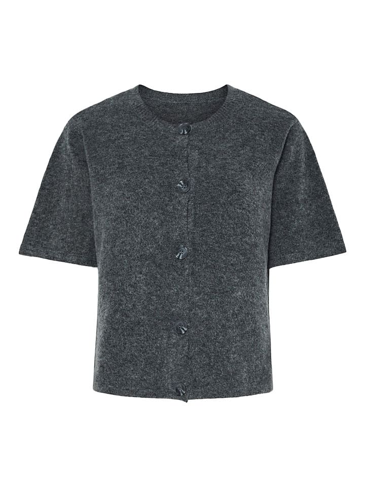 Pieces Kardigan "Pcjiko" w kolorze antracytowym rozmiar: M